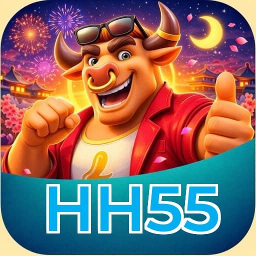 Bônus exclusivo de R$99 + 50 giros grátis para download do APK HH55